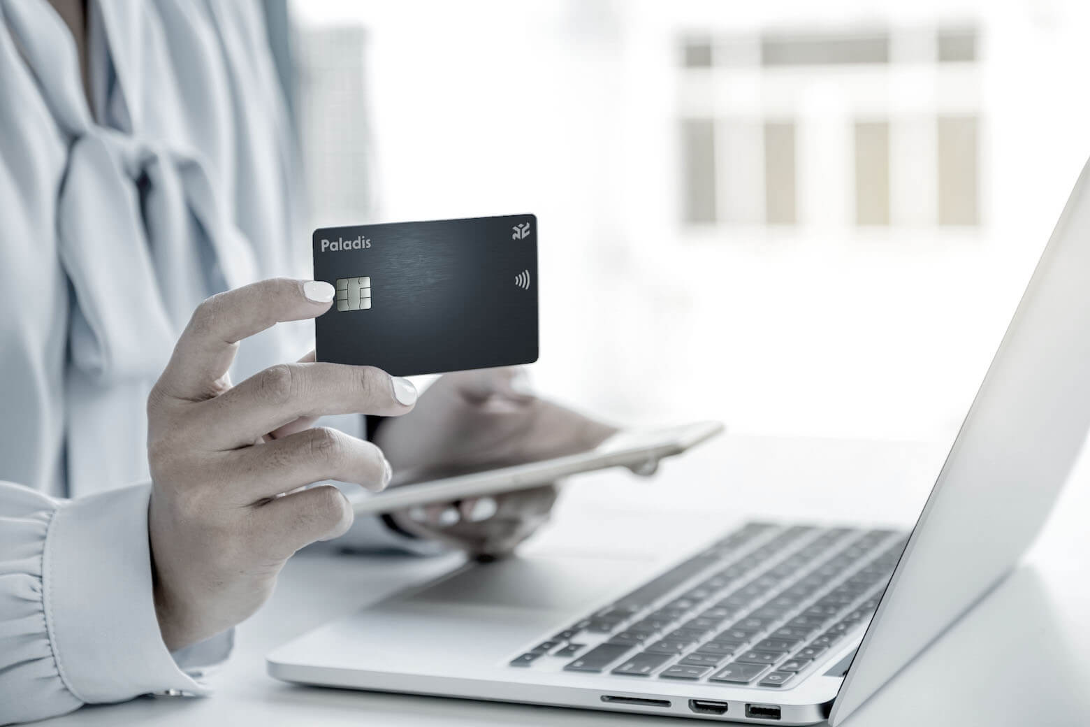 Kreditkarte hintereinander